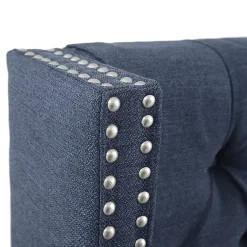Madison Park Baldwin Queen Upholstered Tufted Headboard