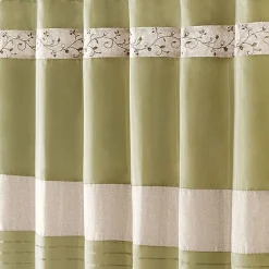 Madison Park Belle Embroidered Shower Curtain