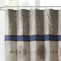 Madison Park Blaine Shower Curtain