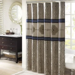 Madison Park Blaine Shower Curtain