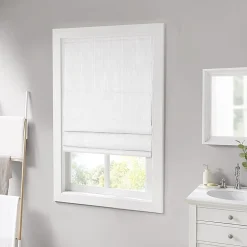 Madison Park Colm Energy Saving Cordless Room Darkening Roman Shade