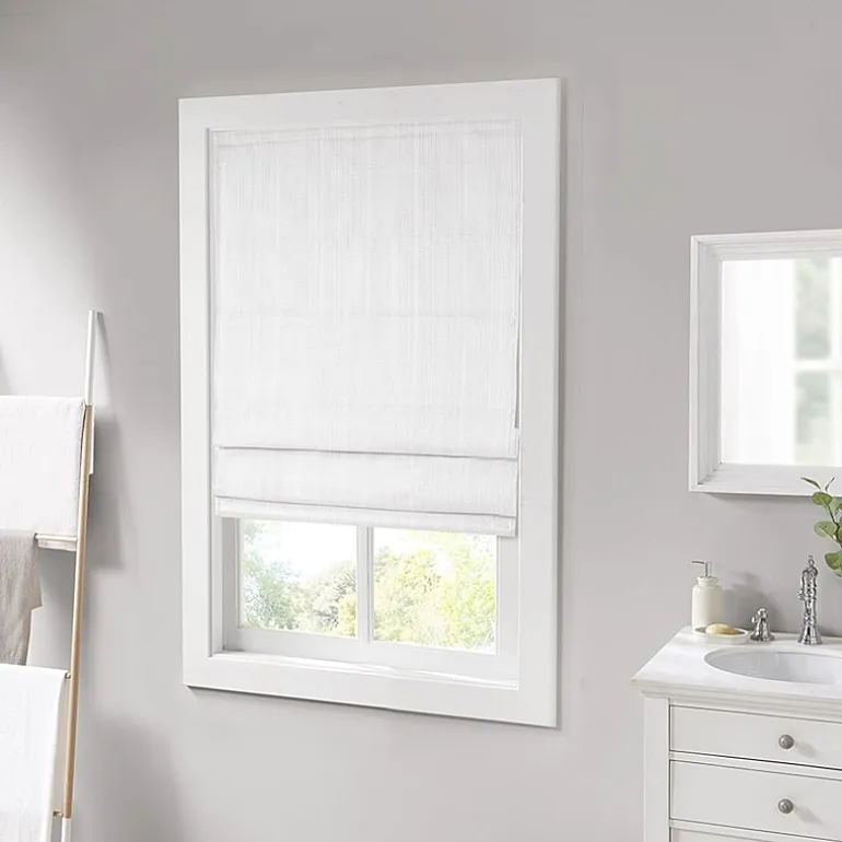 Madison Park Colm Energy Saving Cordless Room Darkening Roman Shade