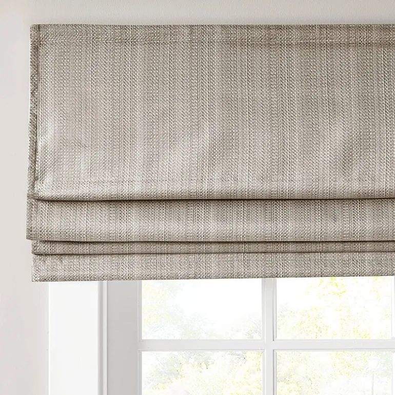 Madison Park Colm Energy Saving Cordless Room Darkening Roman Shade