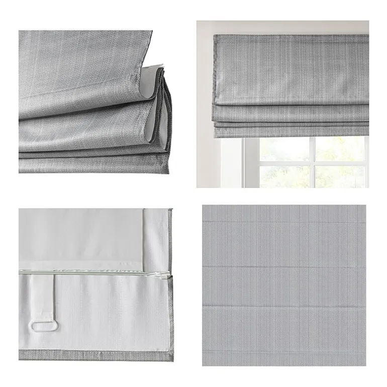 Madison Park Colm Energy Saving Cordless Room Darkening Roman Shade