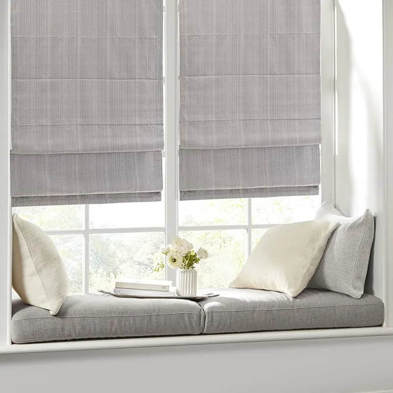 Madison Park Colm Energy Saving Cordless Room Darkening Roman Shade