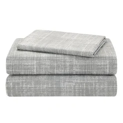 Madison Park Essentials Barret Quilt Set with Cotton Bed Sheets
