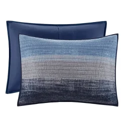 Madison Park Essentials Barret Quilt Set with Cotton Bed Sheets