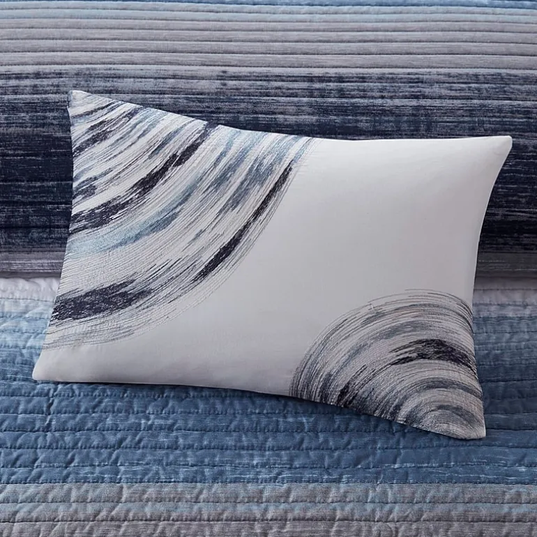Madison Park Essentials Barret Quilt Set with Cotton Bed Sheets