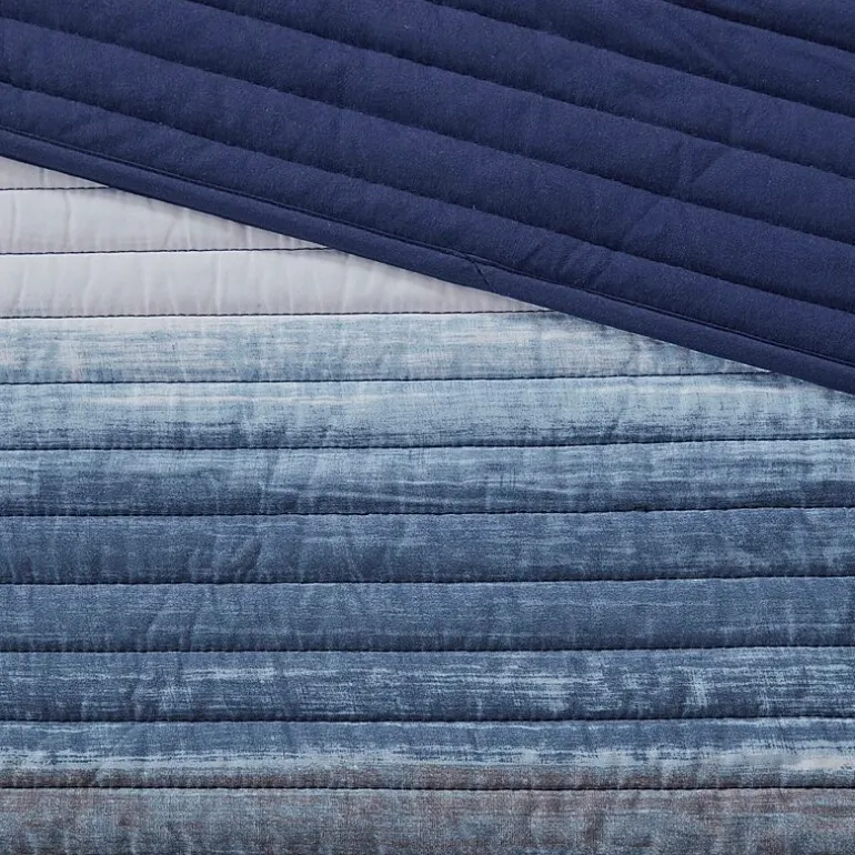 Madison Park Essentials Barret Quilt Set with Cotton Bed Sheets