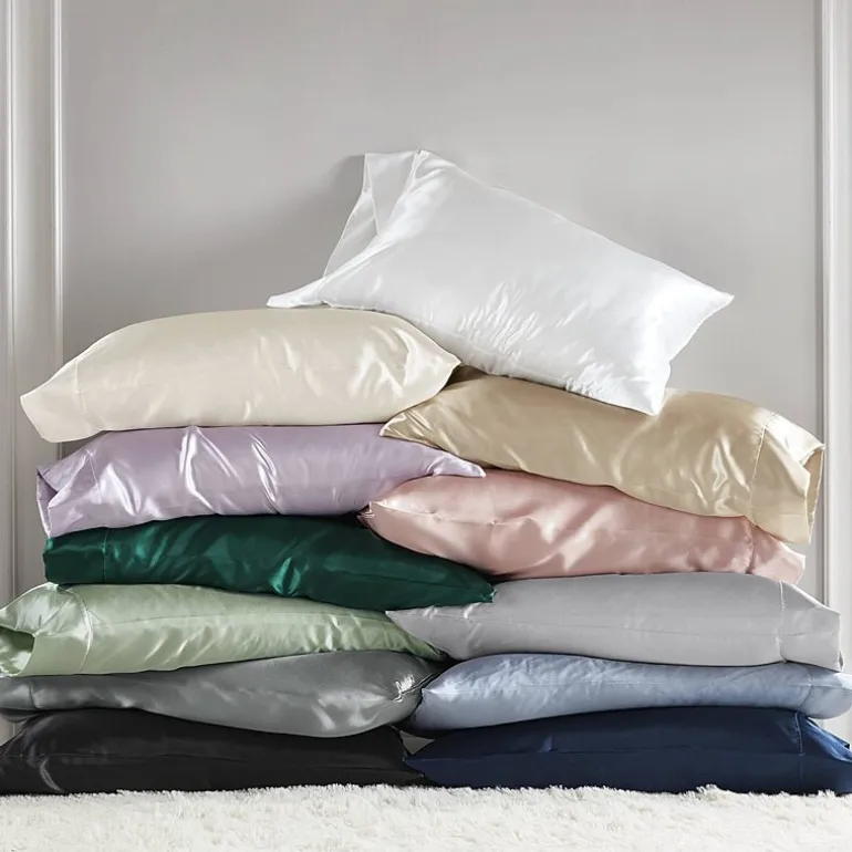 Madison Park Essentials Satin Wrinkle Resistant Pillowcase
