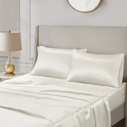 Madison Park Essentials Satin Wrinkle Resistant Pillowcase