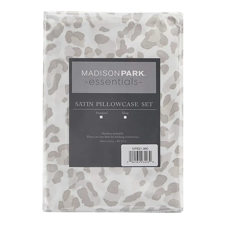 Madison Park Essentials Satin Wrinkle Resistant Pillowcase
