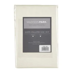 Madison Park Essentials Satin Wrinkle Resistant Pillowcase