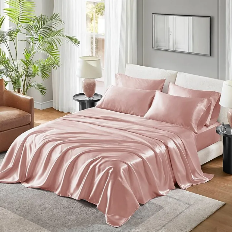 Madison Park Essentials Satin Wrinkle Resistant Pillowcase