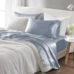 Madison Park Essentials Satin Wrinkle Resistant Pillowcase