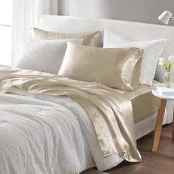 Madison Park Essentials Satin Wrinkle Resistant Pillowcase