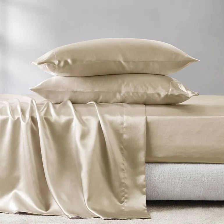 Madison Park Essentials Satin Wrinkle Resistant Pillowcase