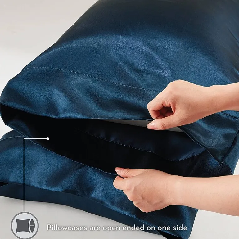 Madison Park Essentials Satin Wrinkle Resistant Pillowcase