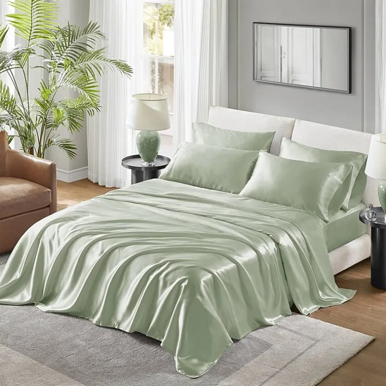 Madison Park Essentials Satin Wrinkle Resistant Pillowcase