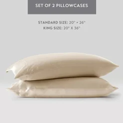 Madison Park Essentials Satin Wrinkle Resistant Pillowcase