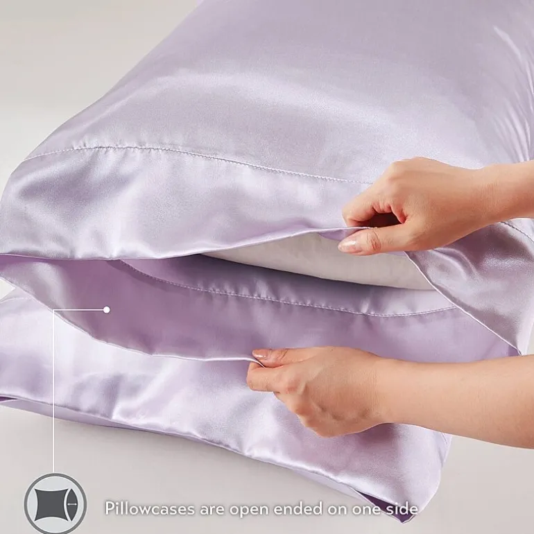 Madison Park Essentials Satin Wrinkle Resistant Pillowcase