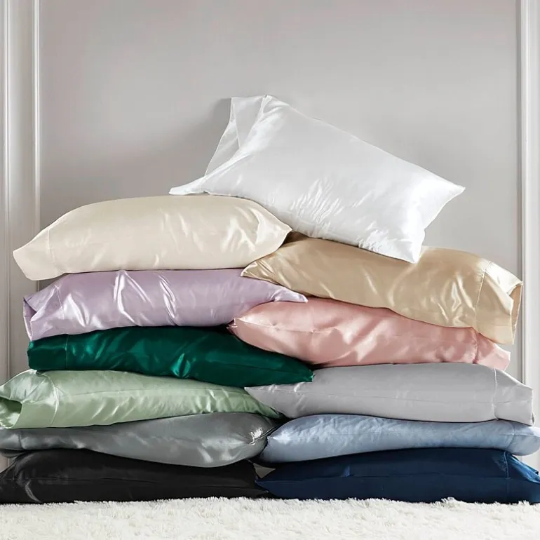 Madison Park Essentials Satin Wrinkle Resistant Pillowcase
