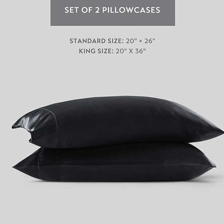Madison Park Essentials Satin Wrinkle Resistant Pillowcase