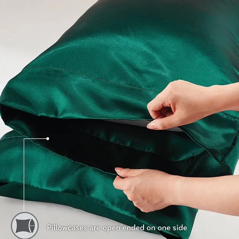 Madison Park Essentials Satin Wrinkle Resistant Pillowcase