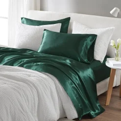 Madison Park Essentials Satin Wrinkle Resistant Pillowcase