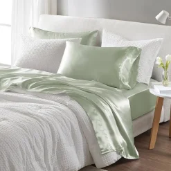 Madison Park Essentials Satin Wrinkle Resistant Pillowcase