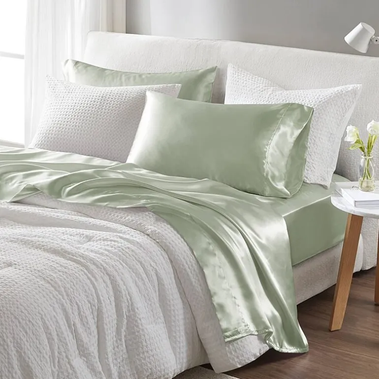 Madison Park Essentials Satin Wrinkle Resistant Pillowcase