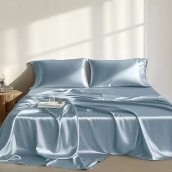 Madison Park Essentials Solid Satin 6-pc. Sheet Set