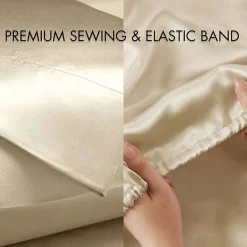 Madison Park Essentials Solid Satin 6-pc. Sheet Set