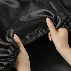 Madison Park Essentials Solid Satin 6-pc. Sheet Set