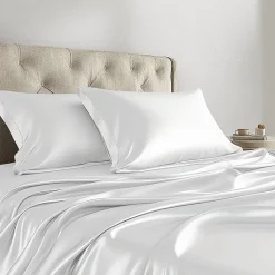 Madison Park Essentials Solid Satin 6-pc. Sheet Set