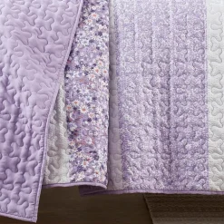 Madison Park Evian Seersucker 4-pc. Hypoallergenic Quilt Set