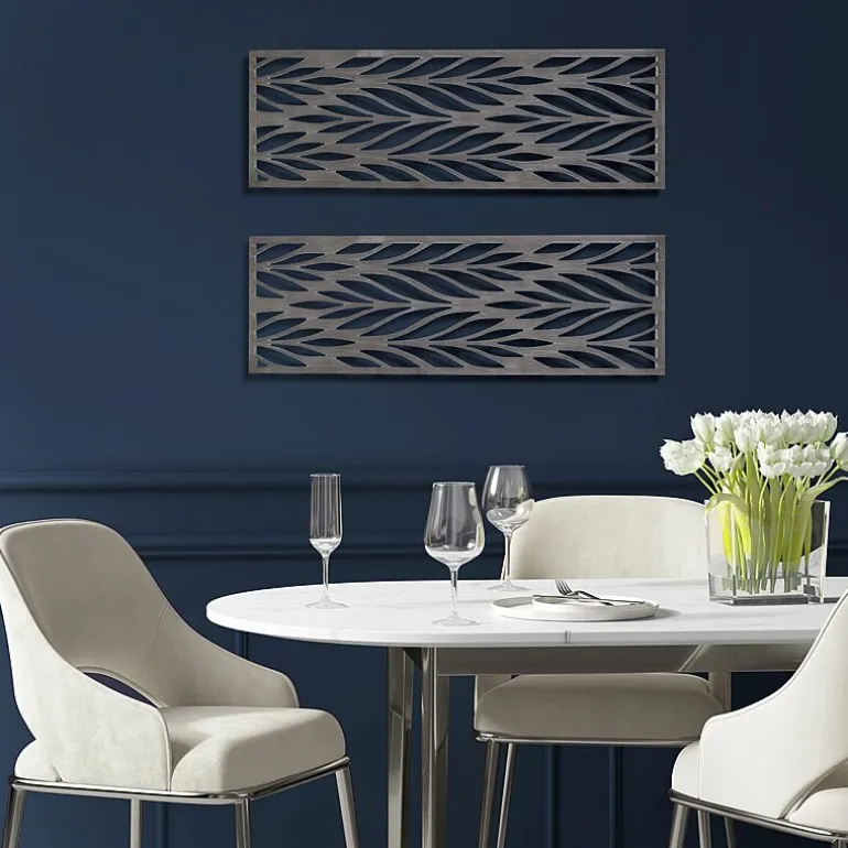 Madison Park Florian Carved Panel Décor 2-pc. Wall Art Set