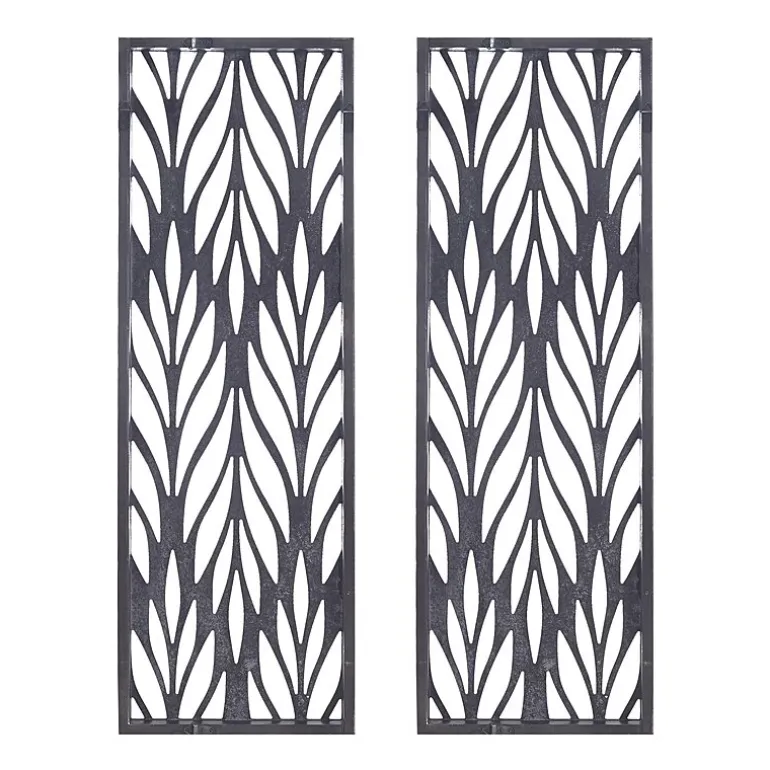 Madison Park Florian Carved Panel Décor 2-pc. Wall Art Set