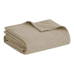 Madison Park Gauze 100% Cotton Lightweight Blanket