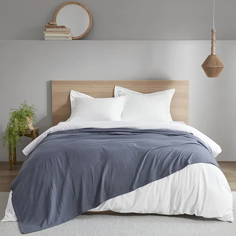 Madison Park Gauze 100% Cotton Lightweight Blanket