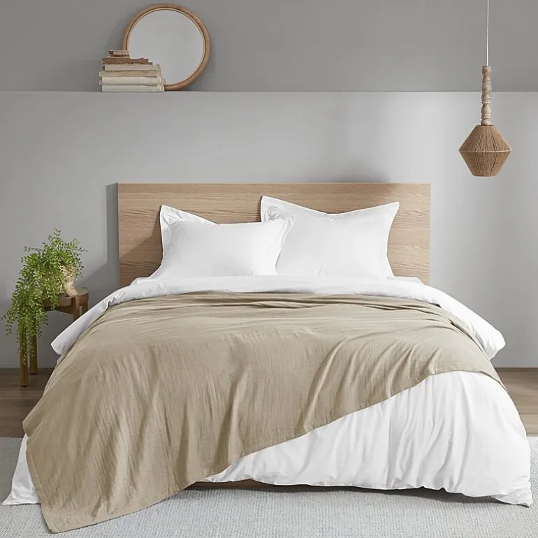 Madison Park Gauze 100% Cotton Lightweight Blanket