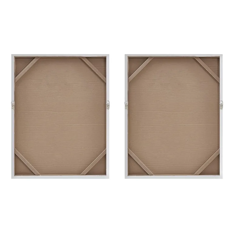 Madison Park Glimmer Heavily Embellished 2pc Set Canvas Art