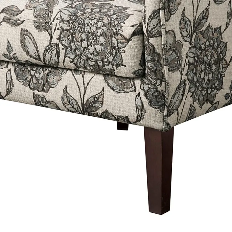 Madison Park Leda Winged-Arm Accent Chair