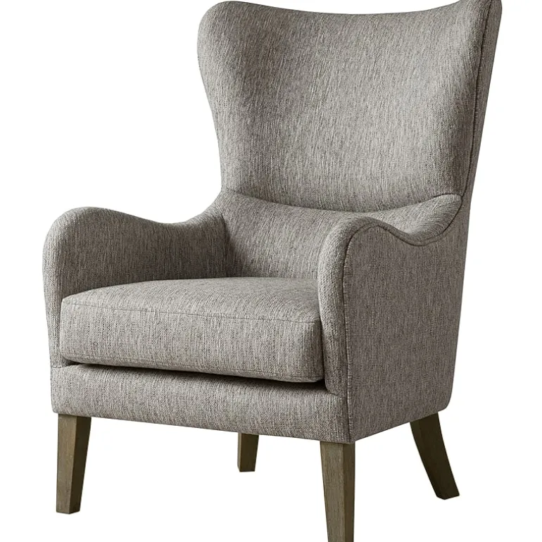 Madison Park Leda Winged-Arm Accent Chair
