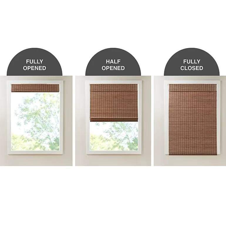 Madison Park Lyndon Cordless Light-Filtering Roman Shade
