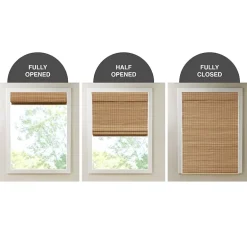 Madison Park Lyndon Cordless Light-Filtering Roman Shade