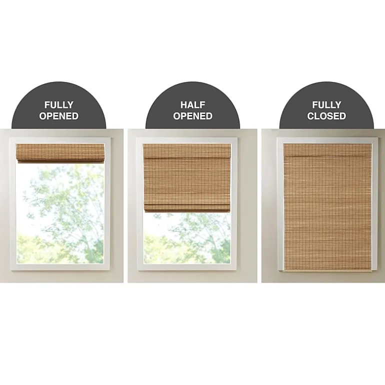 Madison Park Lyndon Cordless Light-Filtering Roman Shade
