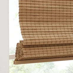 Madison Park Lyndon Cordless Light-Filtering Roman Shade