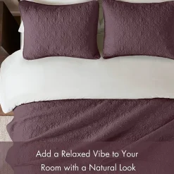 Madison Park Mansfield Antimicrobial Treated Reversible Quilt Set