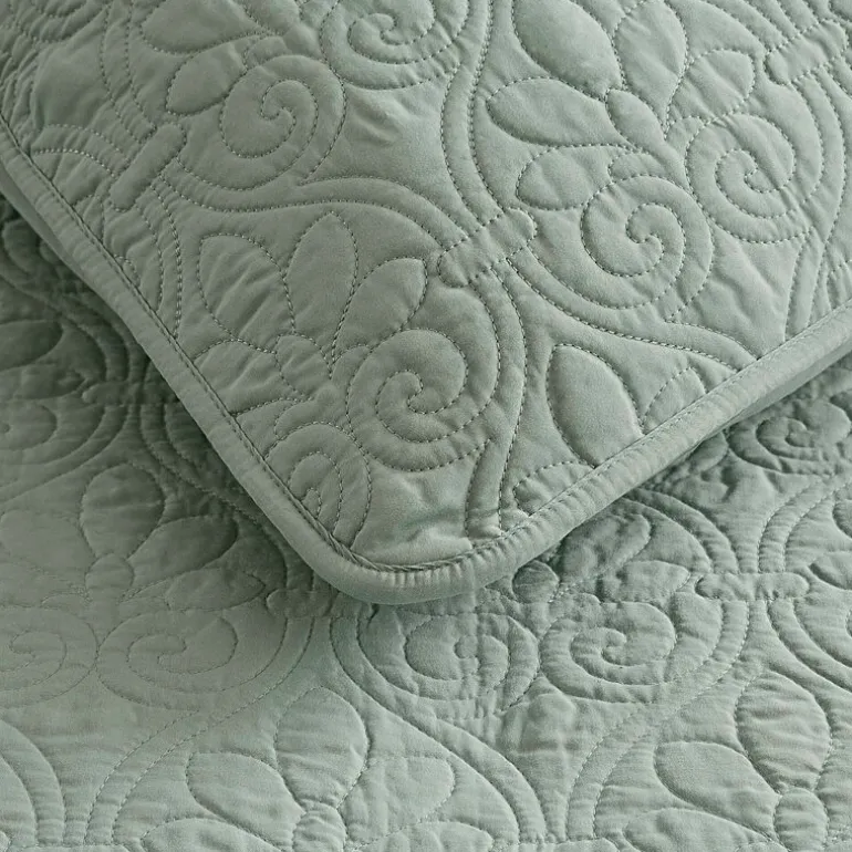 Madison Park Mansfield Antimicrobial Treated Reversible Quilt Set